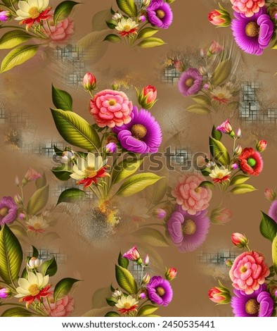 Pakistani Digital HD All_Over Design for Digital Kurtis Design
 