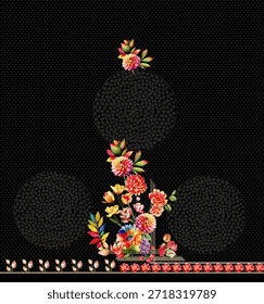 Pakistani Digital Kurtis for Textile Organdy Design