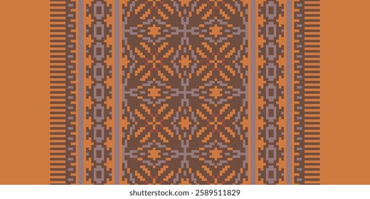 Pakistani dresses pattern Seamless Australian aboriginal pattern Motif embroidery, Pixel Ikat embroidery vector Design for Print indigenous art aboriginal art pattern floral kurti mughal border