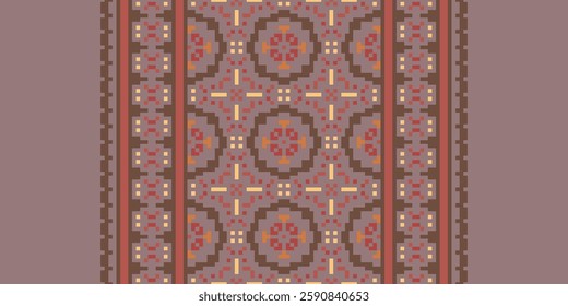 Pakistani dresses pattern Seamless Australian aboriginal pattern Motif embroidery, Pixel Ikat embroidery vector Design for Print tie dyeing pillowcase sambal puri kurti mughal architecture