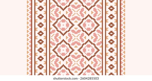 Pakistani dresses pattern Seamless Scandinavian pattern Motif embroidery, Pixel Ikat embroidery vector Design for Print scarf hijab pattern kerchief Pixel Ikat vector Silk kurti model mughal patterns