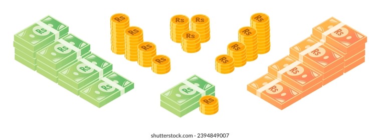 Pakistani Rupee Money and Coin Bundle Set