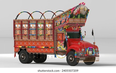 Pakistanische LKW-Kultur