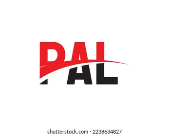PAL Letter Initial Logo Design Vector Illustration
