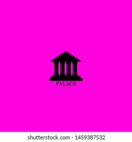 palace icon sign signifier vector