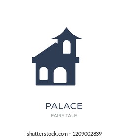 Palace icon. Trendy flat vector Palace icon on white background from Fairy Tale collection, vector illustration can be use for web and mobile, eps10