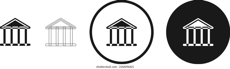 palace icon . web icon set . icons collection flat. Simple vector illustration.