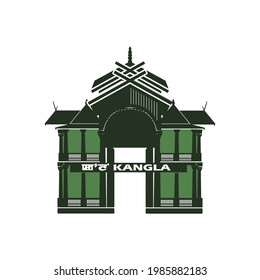 The Palace of Kangla is an old palace at Imphal in the Manipur state of India.