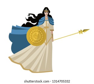 palas athena goddess