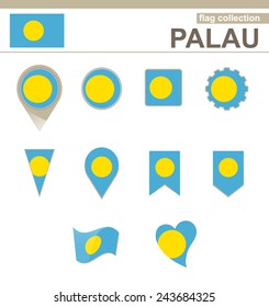 Palau Flag Collection, 12 versions