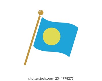 Ilustración vectorial de icono de marca Palau