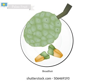 Palau Fruit, Screw Pine, Pandanus Tectorius or Pandanus Odoratissimus. The Native Fruit in Palau.
