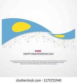 Palau Happy independence day Background