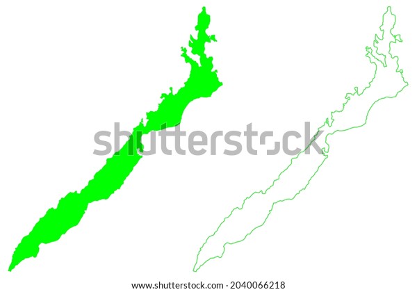 Palawan Island Southeast Asia Republic Philippines Stock Vector ...