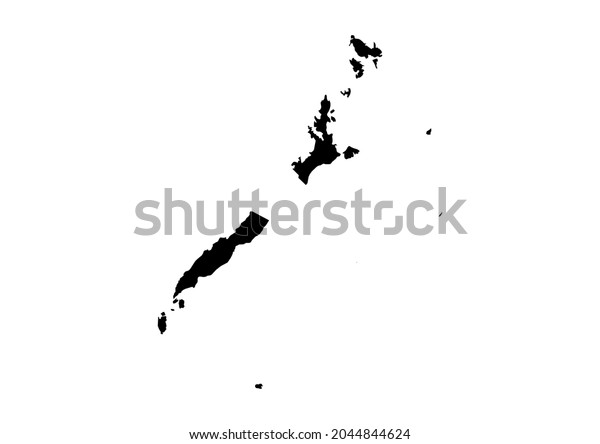 Palawanprovince Palawanphilippines Map Fully Editable Detailed Stock ...