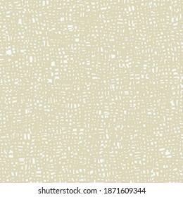 Pale background made of uneven mesh. Abstract burlap texture. Beige wallpaper pattern.