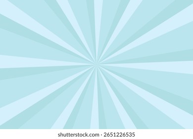 Pale blue concentrated line background illustration