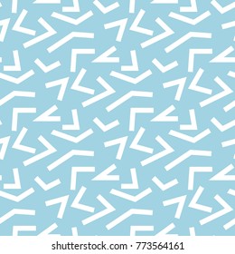 Pale blue geometric print. Seamless pattern for web, textile and wallpapers