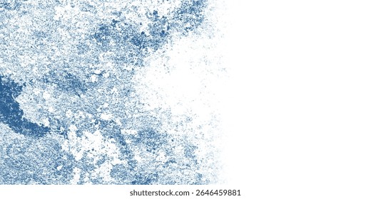 Superficie azul pálida de la pared con efectos y detalles sutiles de la tormenta de nieve


