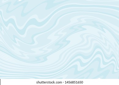 Pale blue wavy pattern. The texture of the water. Abstract natural background with different shades of blue. Vector illustration