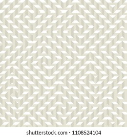 Pale classic fabric texture seamless pattern. Simple gray geometric repeatable motif for background, wrapping paper, fabric, surface design
