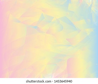 Pale gradient textured background with geometric shapes of uneven shape of varying degrees of transparency. Simple, light background for layouts, banners, pages, covers, screensavers, Wallpapers