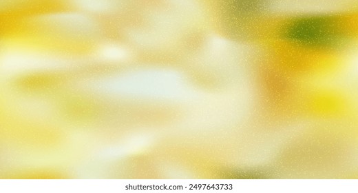 Pale lemon seamless textured pattern with gradient mesh. Abstract vector bg with overlay noise. Summer neutral wallpaper