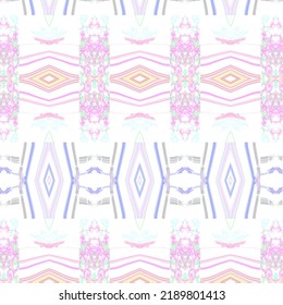 Pale pastel tribal pattern background