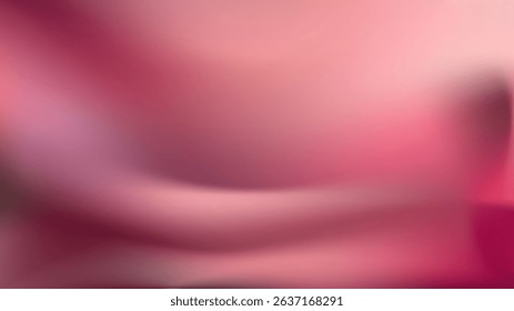 Pale pink background. Rose pastel elegant bg. Elegant soft silk texture. Satin fabric surface. Gentle luxury abstract gradient. Delicate blurred wave lines. Sakura blossom. Vector illustration. EPS 10