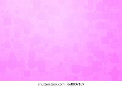 Pale pink shades vector abstract glowing background with random sizes rounded corners tiles 