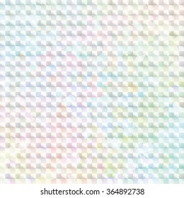 pale rainbow colored hologram sticker