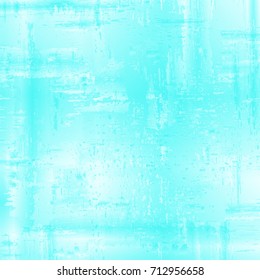 Pale turquoise background. Vector background with stains and spots
