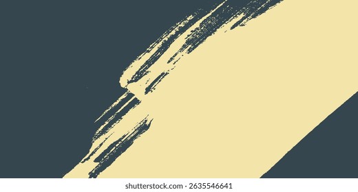 Pale yellow or cream paint splatter on a charcoal grey background. Abstract vector illustration, excellent for grunge effects or dynamic artistic backdrops.art