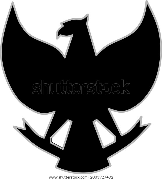 Palembang Indonesia July 2021 Vector Silhouette Stock Vector (royalty 