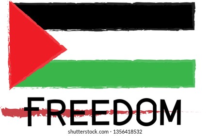 palestin flag freedom