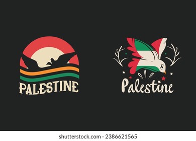 Palestine Bundle T-Shirt Design Free Download  