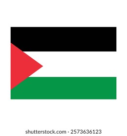 Palestine Flag icon vector design 
