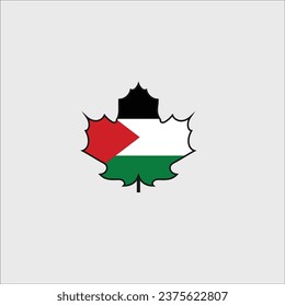 Palestine flag icon vector illustration