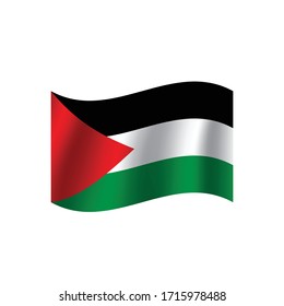 Palestine  flag. Nation vector Palestine  
 flag