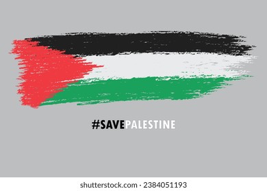 Palestine flag and symbols  national
