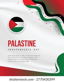 Palestine Flag Vector Background with Red Green White Black Colors for Social Media Banner Poster.

Modern Palestine flag vector background featuring red, green, white, and black color-inspired design with abstract wave elements. Clean and minimal layout with copy space, suitable for social media posts, banners, posters, and promotional materials. Professional and elegant design ideal for cultural, awareness, and national-themed visuals.