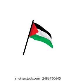 Palestine Flag Vector Design. Free Palestine