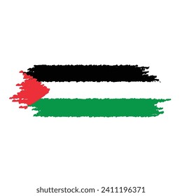 Palästinafahne Vektorsymbol - Designvorlage