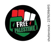 Palestine Free T-shirt Design vector Illustrator 