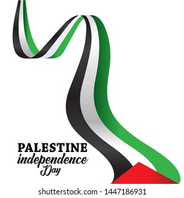 Palestine Happy independence day Background