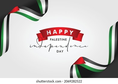 Palestine Independence Day Design Background For Greeting Moment