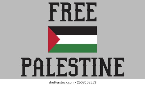 Palestine national flag vector illustration. Perfect for website design, app icons, logos, and UI elements. Palestinian official national flag.