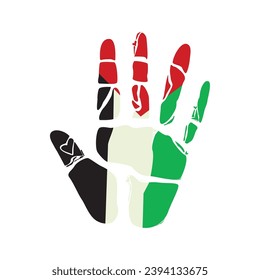 palestine save campaing design illustration