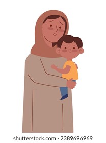 palestine save persons illustration isolated