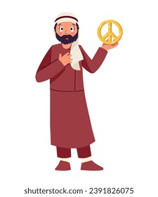 palestine save persons protest illustration isolated